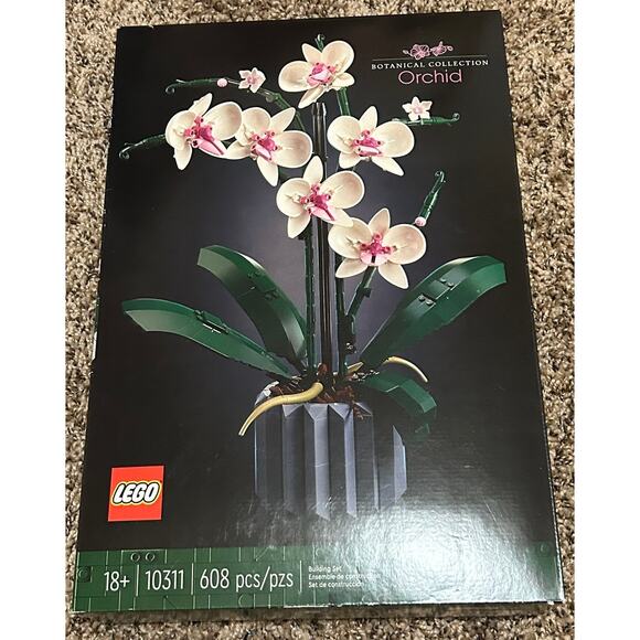 Lego Botanical Collection Orchid Building Set (NEW) - Picture 1 of 2